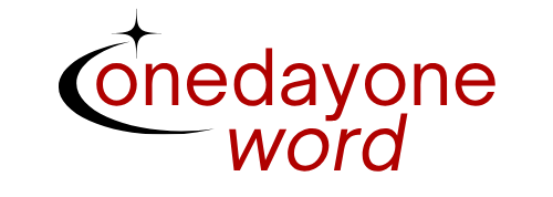 onedayoneword logo